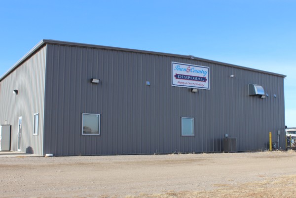 Exterior of Town and Country Disposal, Inc. in Forstoria.